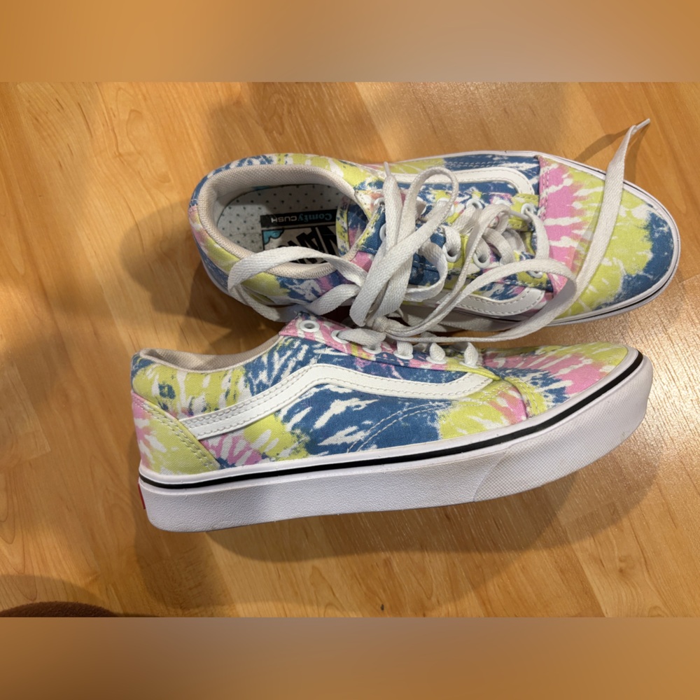 Tie dye vans